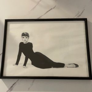Audrey Hepburn wall art